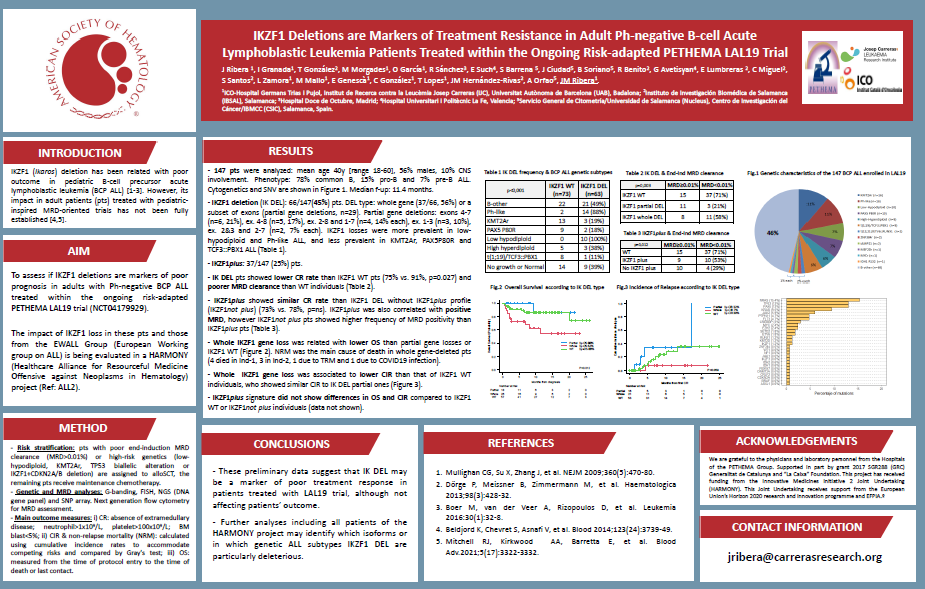 New results at the Annual Meeting of the American Society of Hematology